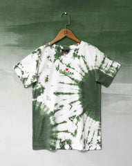 AZADI TIE N DYE PRINTED T SHIRT - Polkadots - 12905PD - 200633 - AZADI TIE N DYE PRINTED T SHIRT