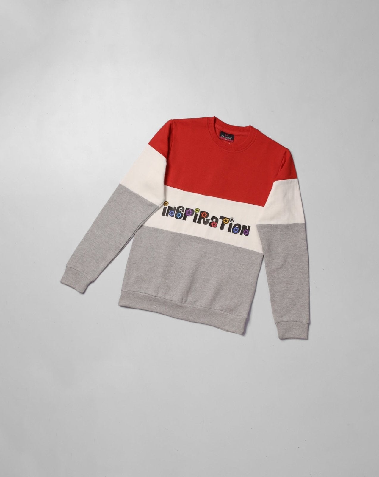 BOYS SWEAT SHIRT - Polkadots - 13000ZJTop - 218855 - BOYS SWEAT SHIRT