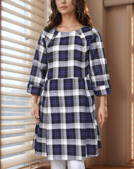 CHECKERED TOP - Polkadots - 11377HG - 200446 - CHECKERED TOP