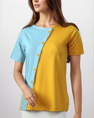 | COLOR BLOCKING TOP | - Polkadots - 13432PD - 212900 - | COLOR BLOCKING TOP |