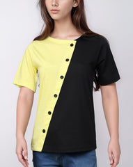 | COLOR BLOCKING TOP | - Polkadots - 13432PD - 212897 - | COLOR BLOCKING TOP |