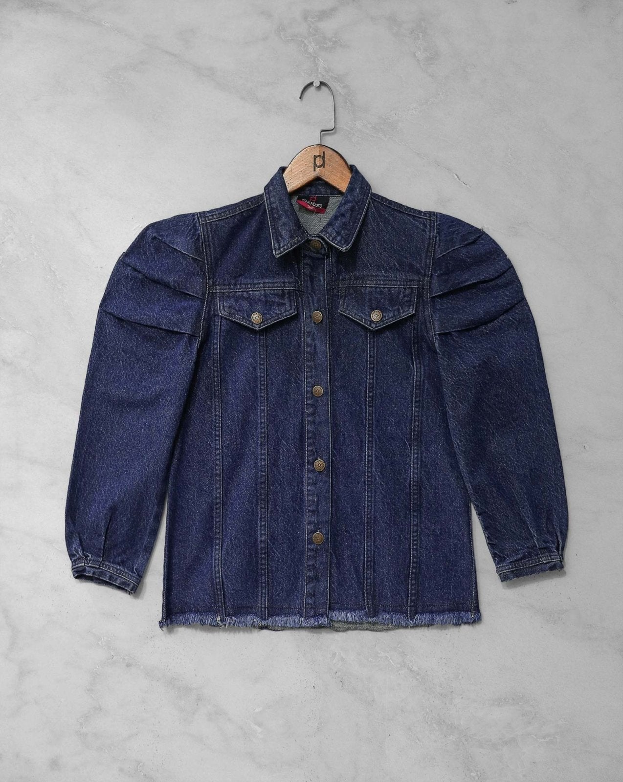 DENIM JACKET - Polkadots - 12887DZ - 200143 - DENIM JACKET