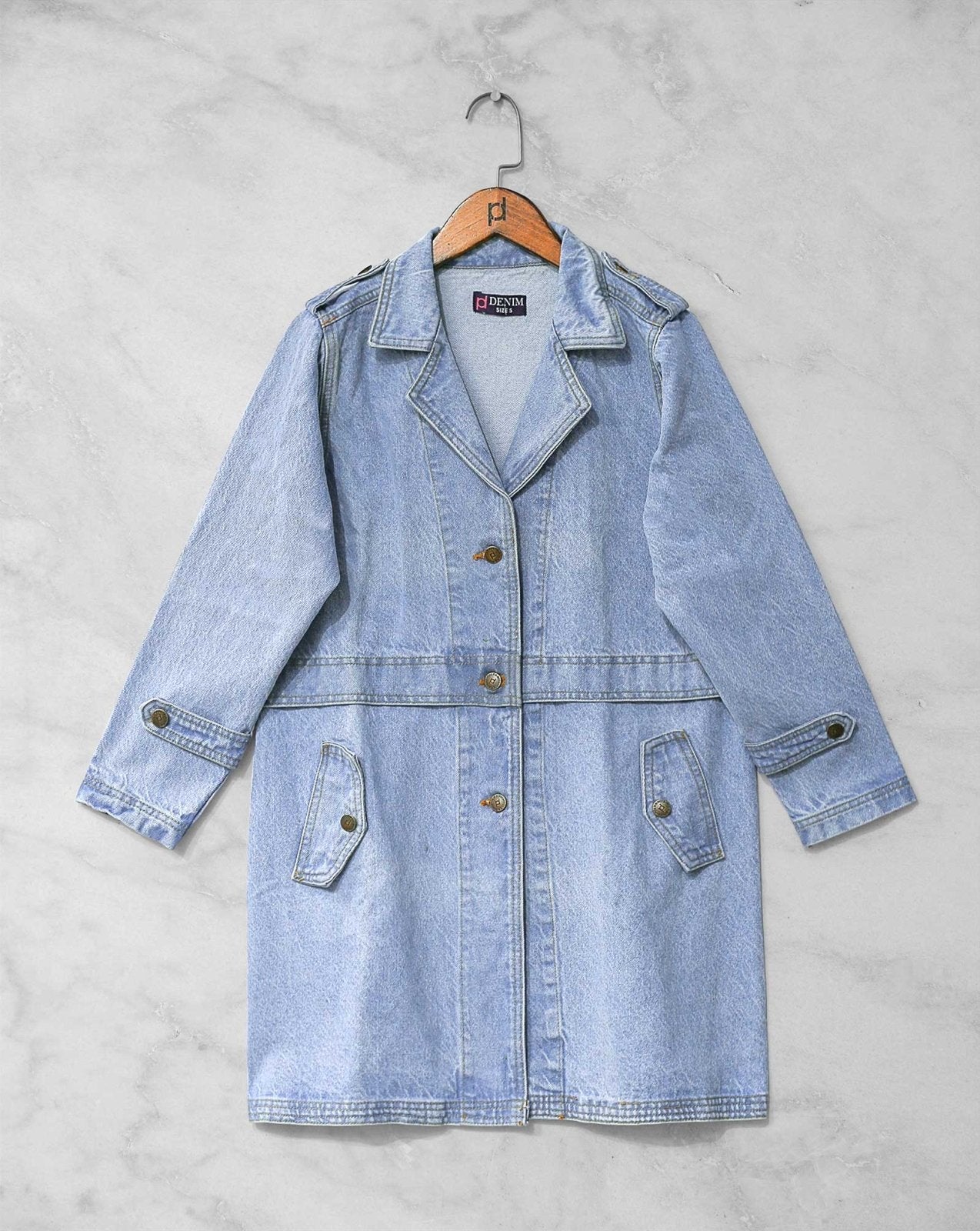 DENIM JACKET - Polkadots - 12458DZ - 189174 - DENIM JACKET