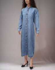 DENIM MAXI - Polkadots - 13740AK - 217565 - DENIM MAXI