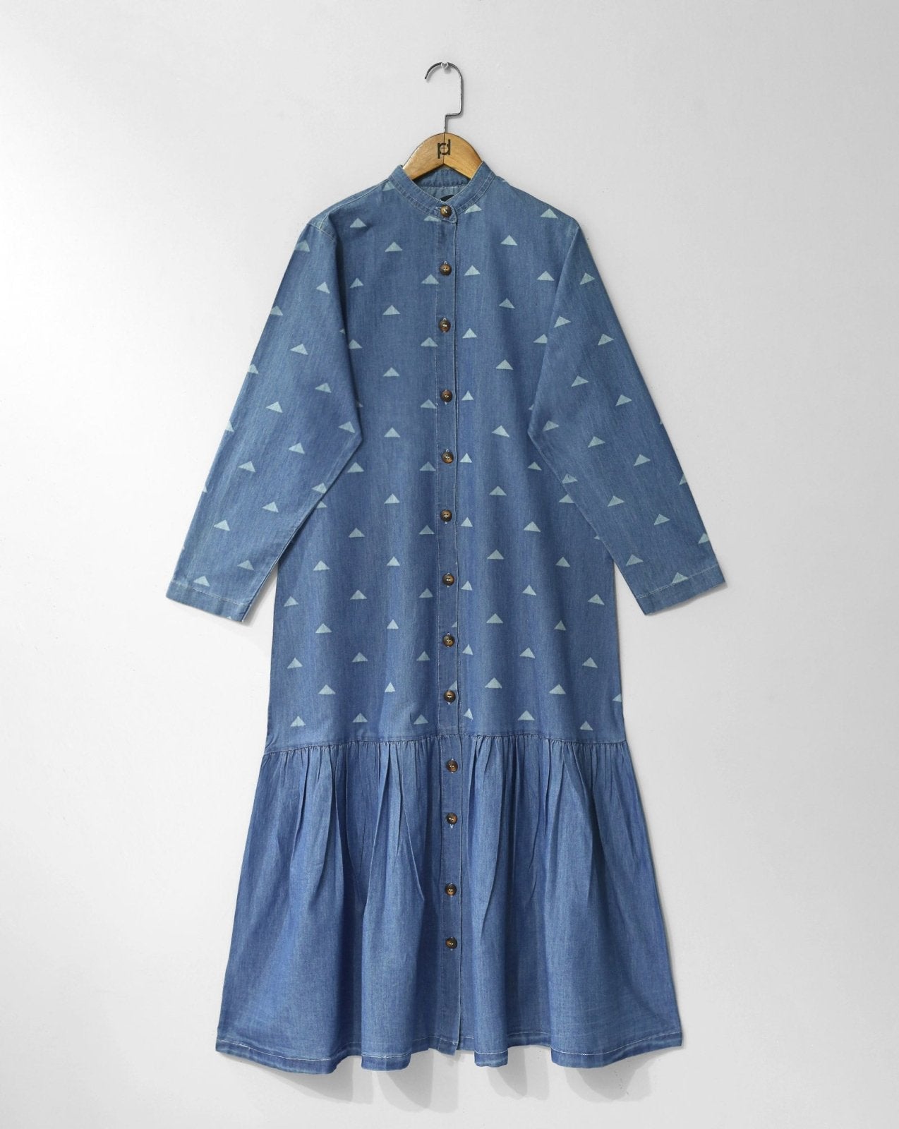 DENIM MAXI - Polkadots - 13741AK - 217568 - DENIM MAXI