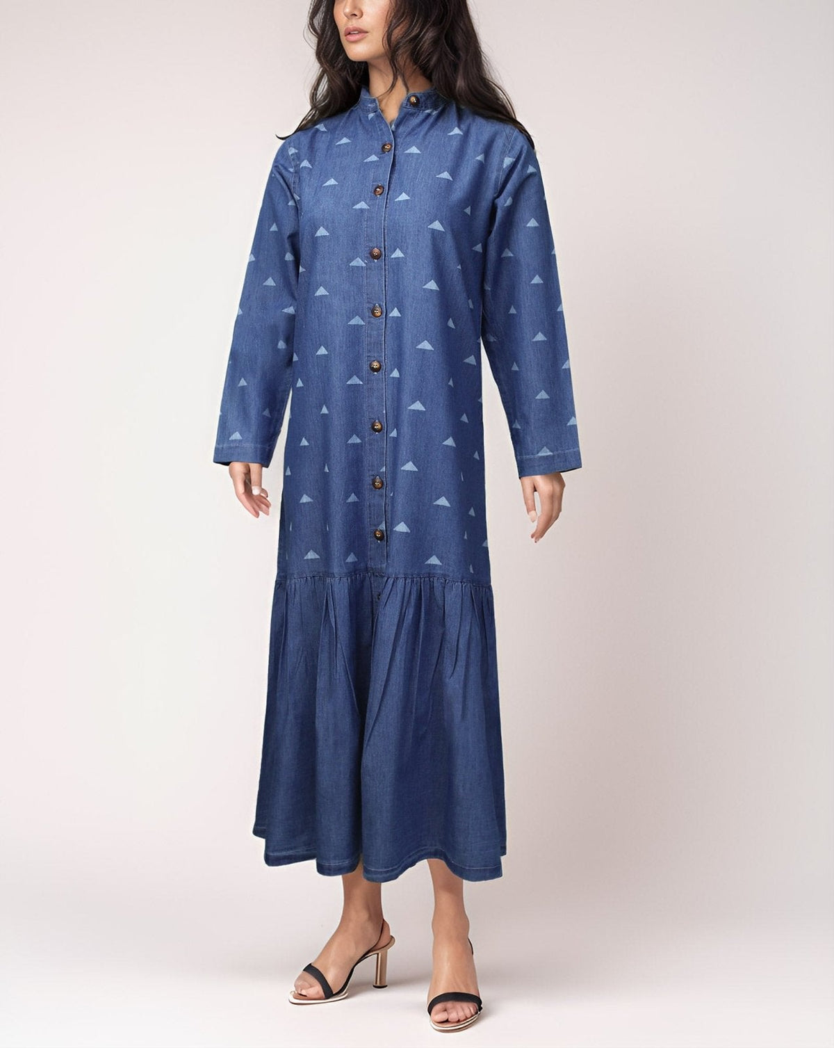 DENIM MAXI - Polkadots - 13741AK - 217568 - DENIM MAXI