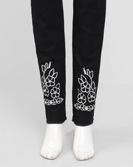 | EMBROIDERED JEANS | - Polkadots - 12926AB-201049 - | EMBROIDERED JEANS |