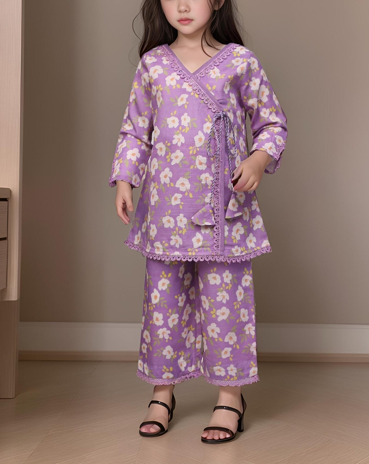 GIRLS 2 PIECE SUIT - Polkadots - 14022PD2 - 223513 - GIRLS 2 PIECE SUIT