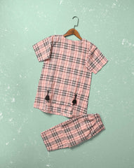 GIRLS 2 PIECE SUIT - Polkadots - 13483HG-214014 - GIRLS 2 PIECE SUIT