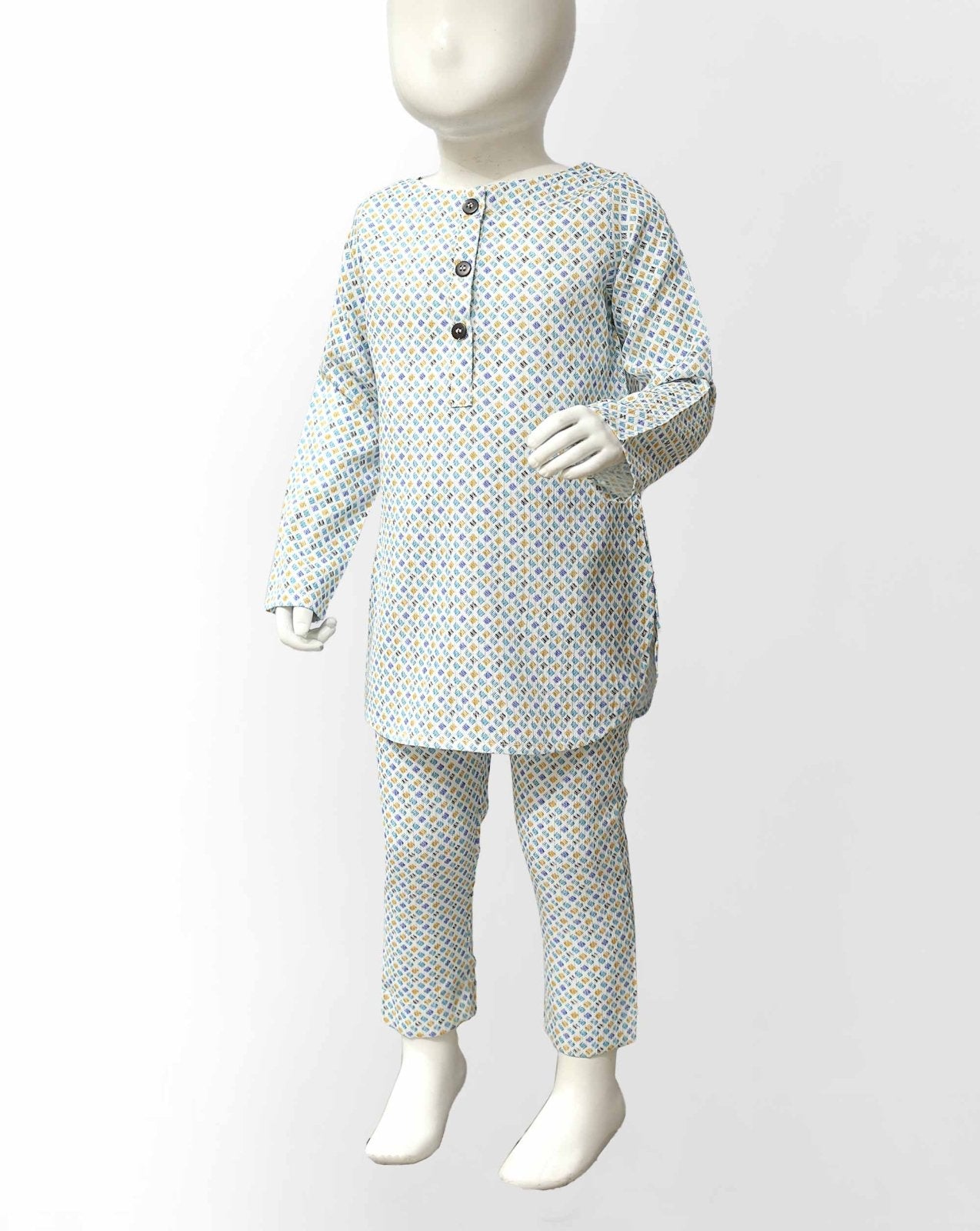 GIRLS 2 PIECE SUIT - Polkadots - 12861PG2-209410 - GIRLS 2 PIECE SUIT