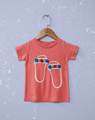 GIRLS PRINTED T-SHIRT - Polkadots - 11070HG-194957 - GIRLS PRINTED T-SHIRT