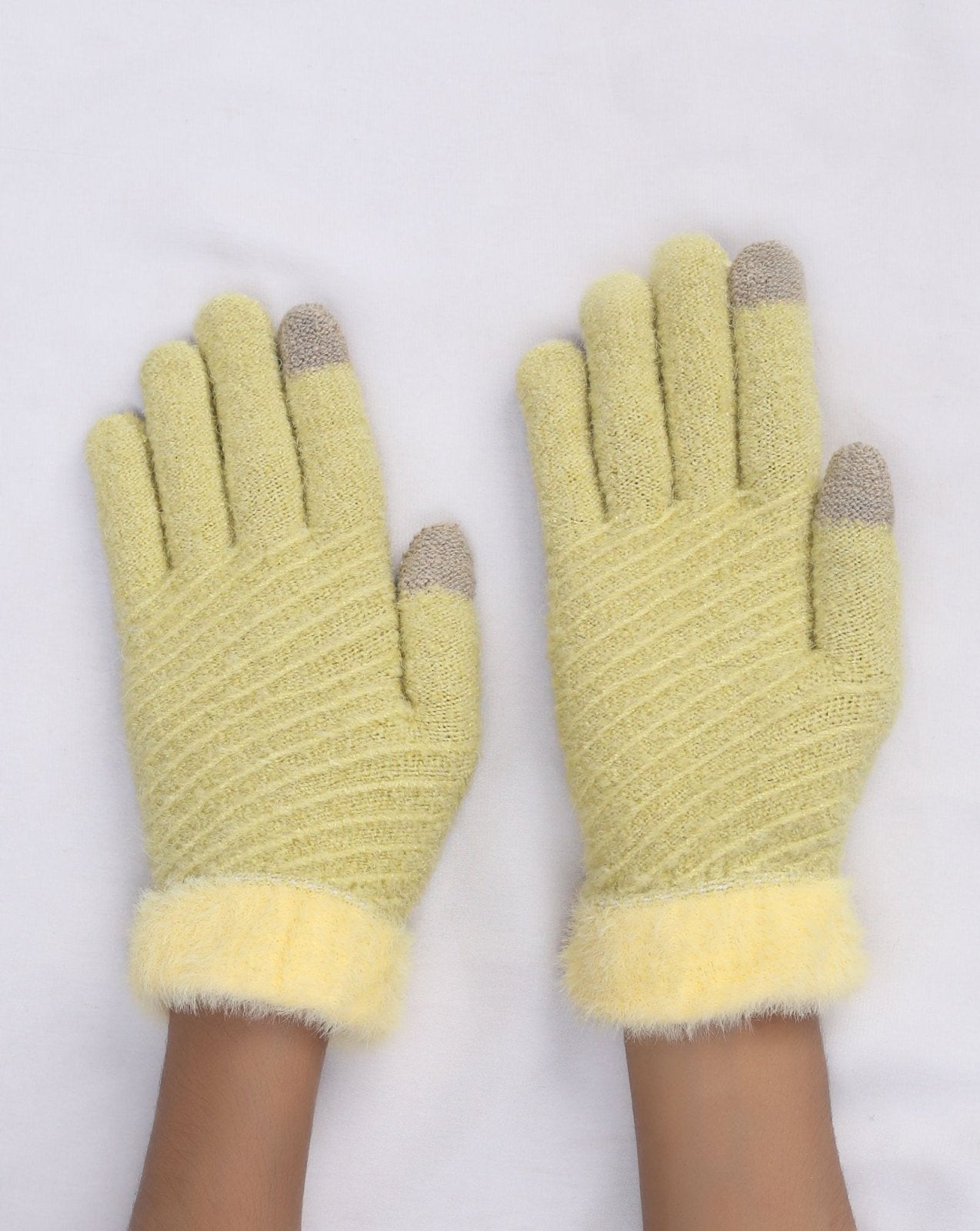 JUNIOR WOOLEN GLOVES - Polkadots - 14141LIC - 223750 - JUNIOR WOOLEN GLOVES