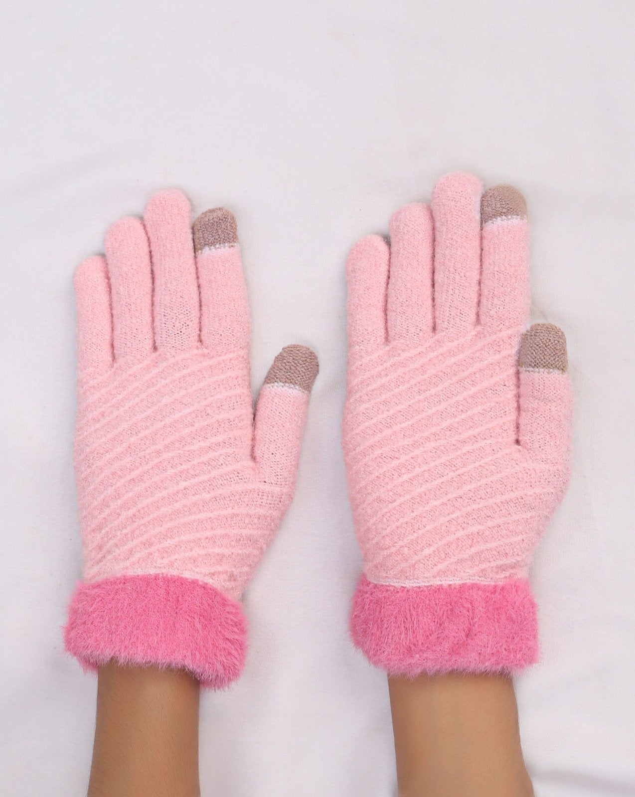 JUNIOR WOOLEN GLOVES - Polkadots - 14141LIC - 223752 - JUNIOR WOOLEN GLOVES