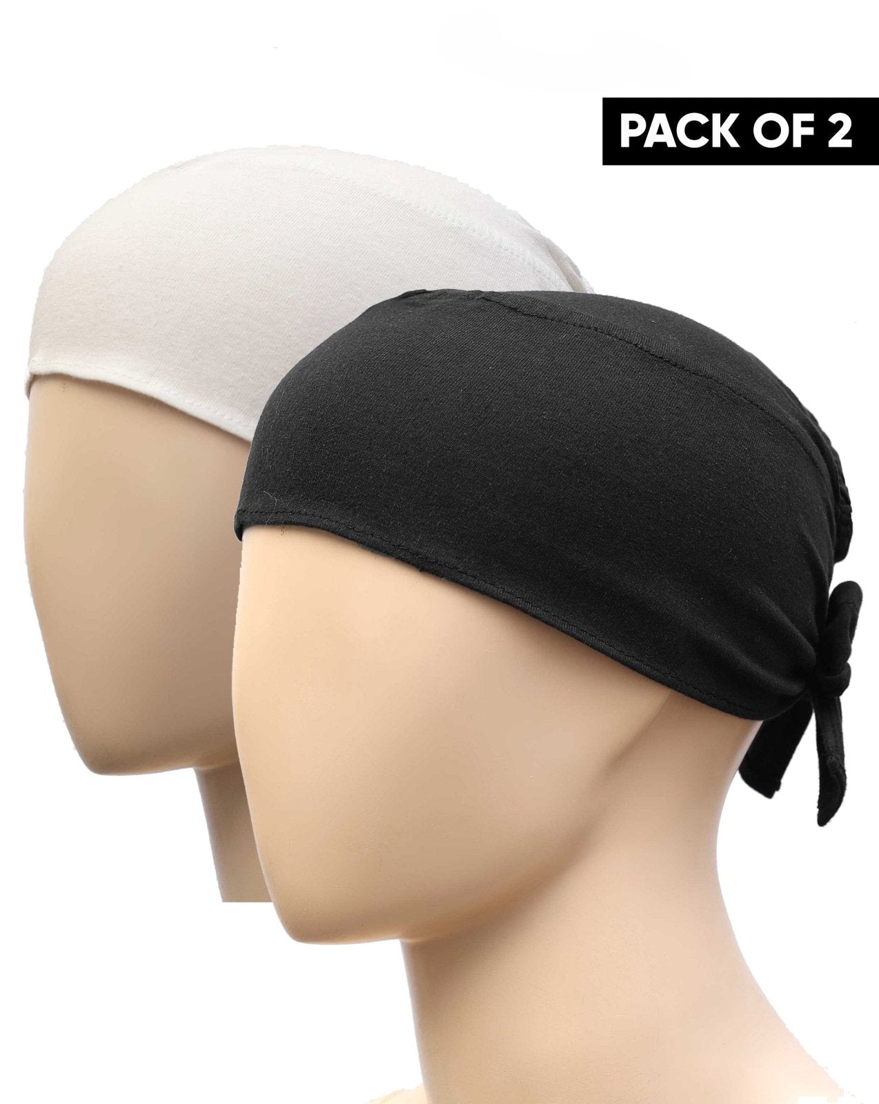 | PACK OF 2 HIJAB CAP | - Polkadots - 12896PD-210892 - | PACK OF 2 HIJAB CAP |