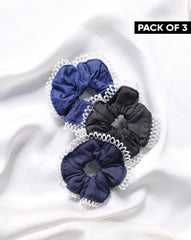 | PACK OF 3 PLAIN SCRUNCHIES | - Polkadots - 12950RFPACK2 - 217940 - | PACK OF 3 PLAIN SCRUNCHIES |