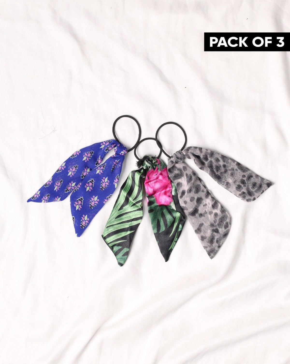 | PACK OF 3 PRINTED SCRUNCHIES | - Polkadots - 12746RfPack1-215679 - | PACK OF 3 PRINTED SCRUNCHIES |