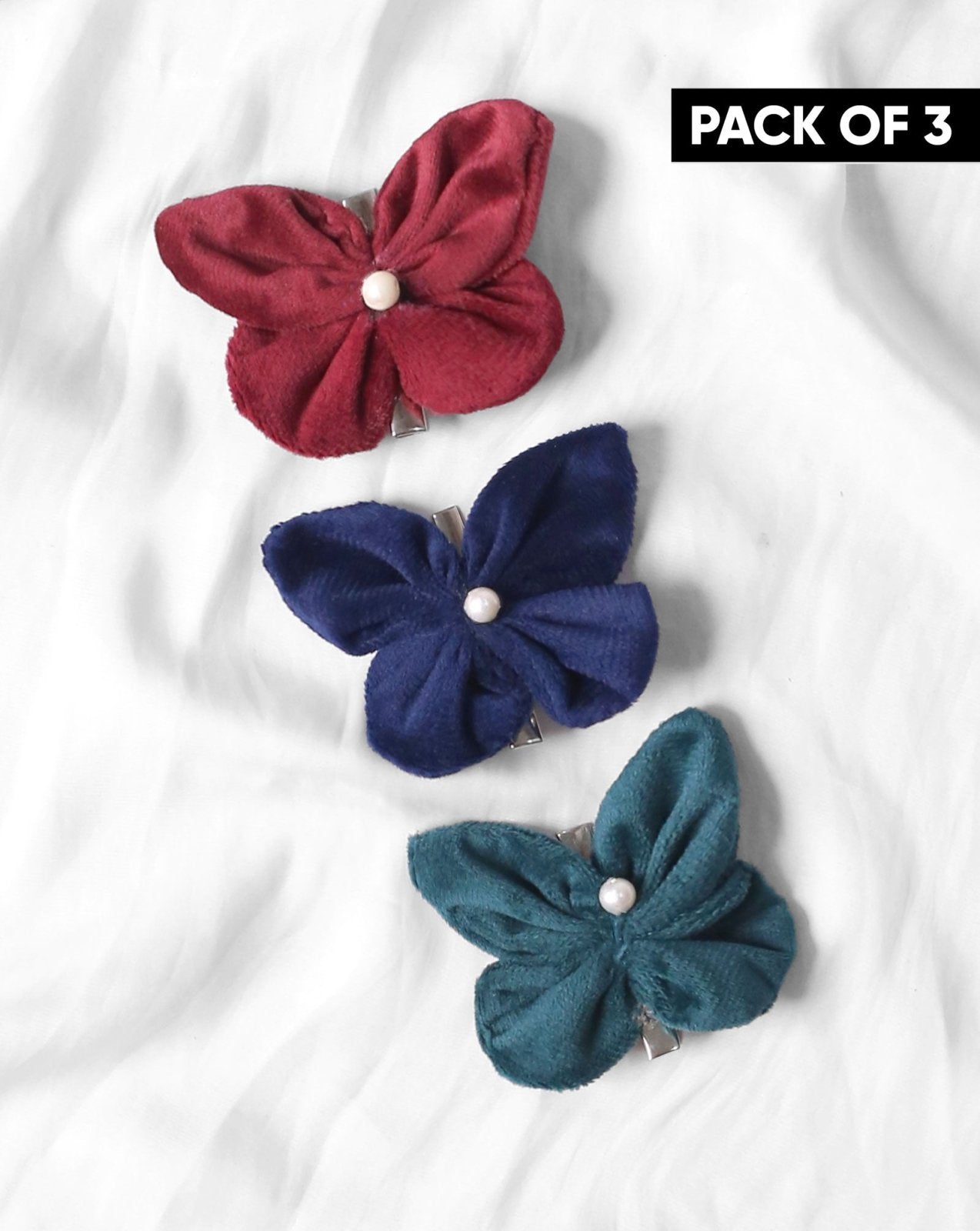 | PACK OF 3 SCRUNCHIE BARRETTE PIN | - Polkadots - 13074NQPack1-214806 - | PACK OF 3 SCRUNCHIE BARRETTE PIN |