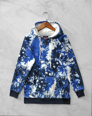 PRINTED HOODIE - Polkadots - 12300HG - 086079 - PRINTED HOODIE