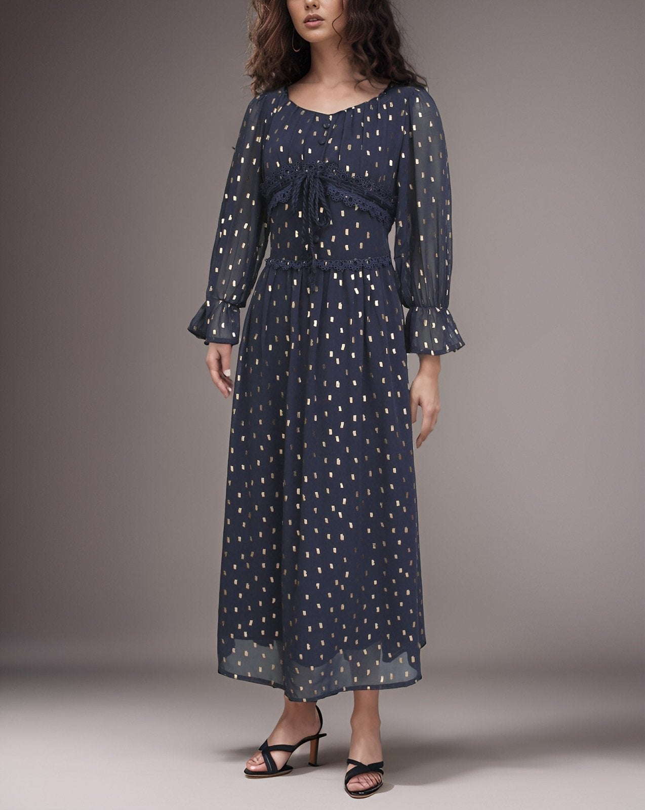 PRINTED MAXI - Polkadots - 13804AR - 218830 - PRINTED MAXI