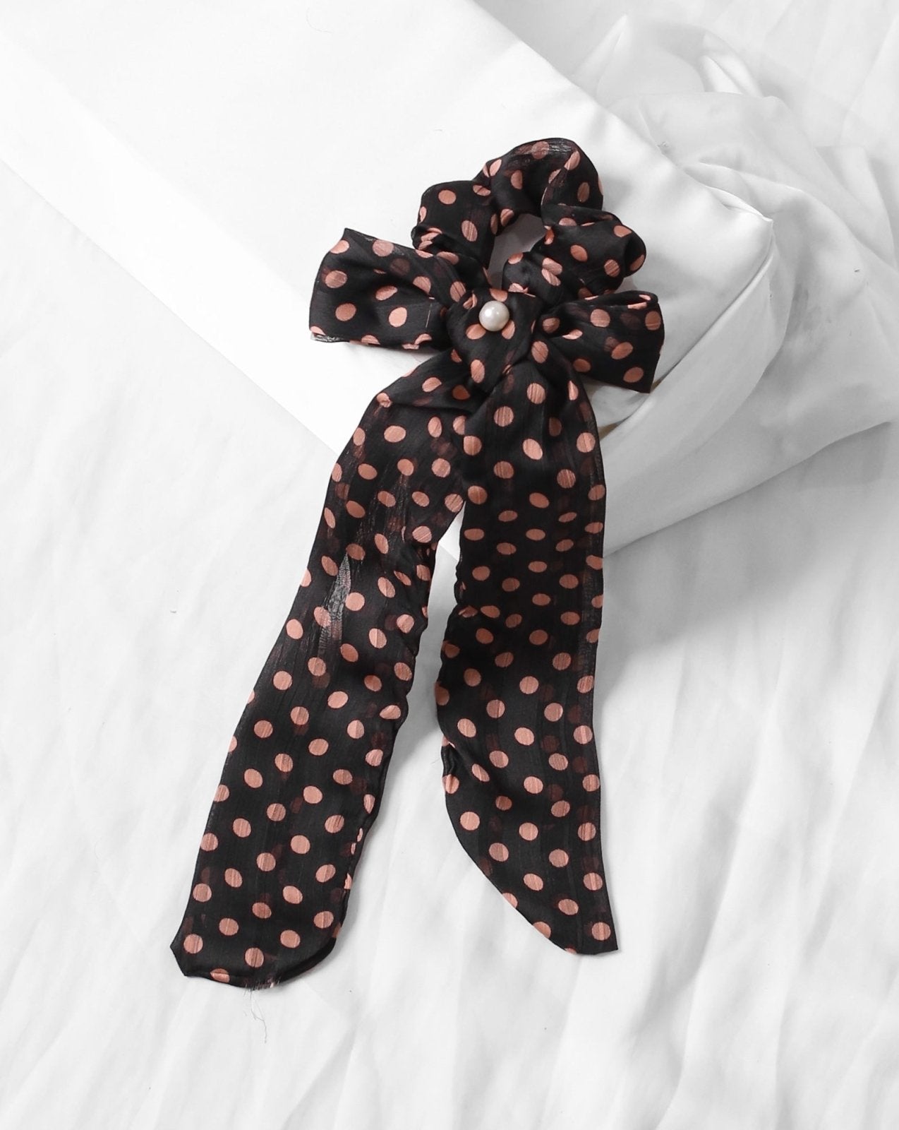 | PRINTED SCRUNCHIES | - Polkadots - 12782rf3-214961 - | PRINTED SCRUNCHIES |