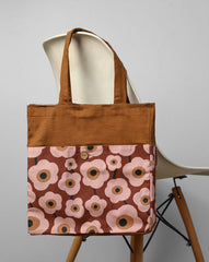 PRINTED TOTE BAG - Polkadots - 13806RF - 218879 - PRINTED TOTE BAG