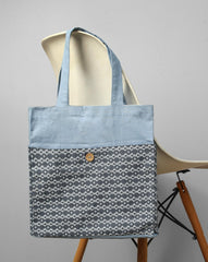 PRINTED TOTE BAG - Polkadots - 13806RF - 218879 - PRINTED TOTE BAG