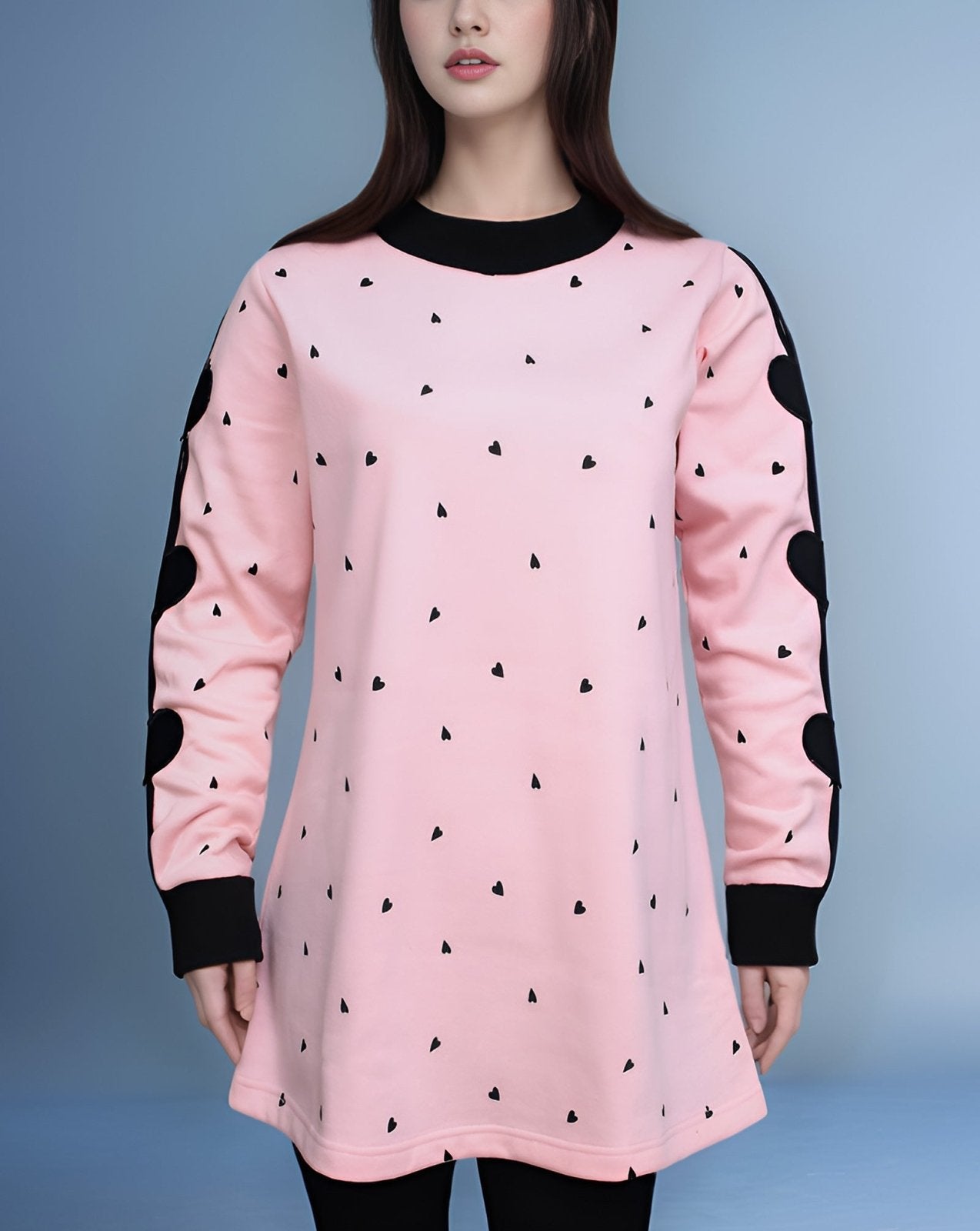 SWEATSHIRT - Polkadots - 14097PD - 223075 - SWEATSHIRT