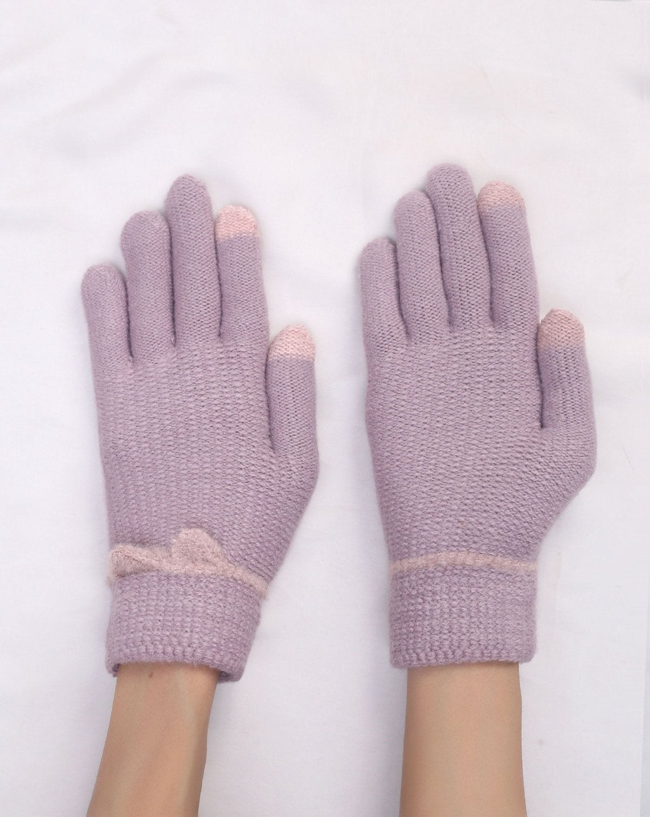 WOOLEN GLOVES - Polkadots - 14143LIC - 223717 - WOOLEN GLOVES