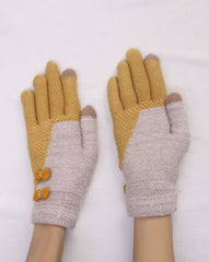 WOOLEN GLOVES - Polkadots - 14143LIC - 223717 - WOOLEN GLOVES