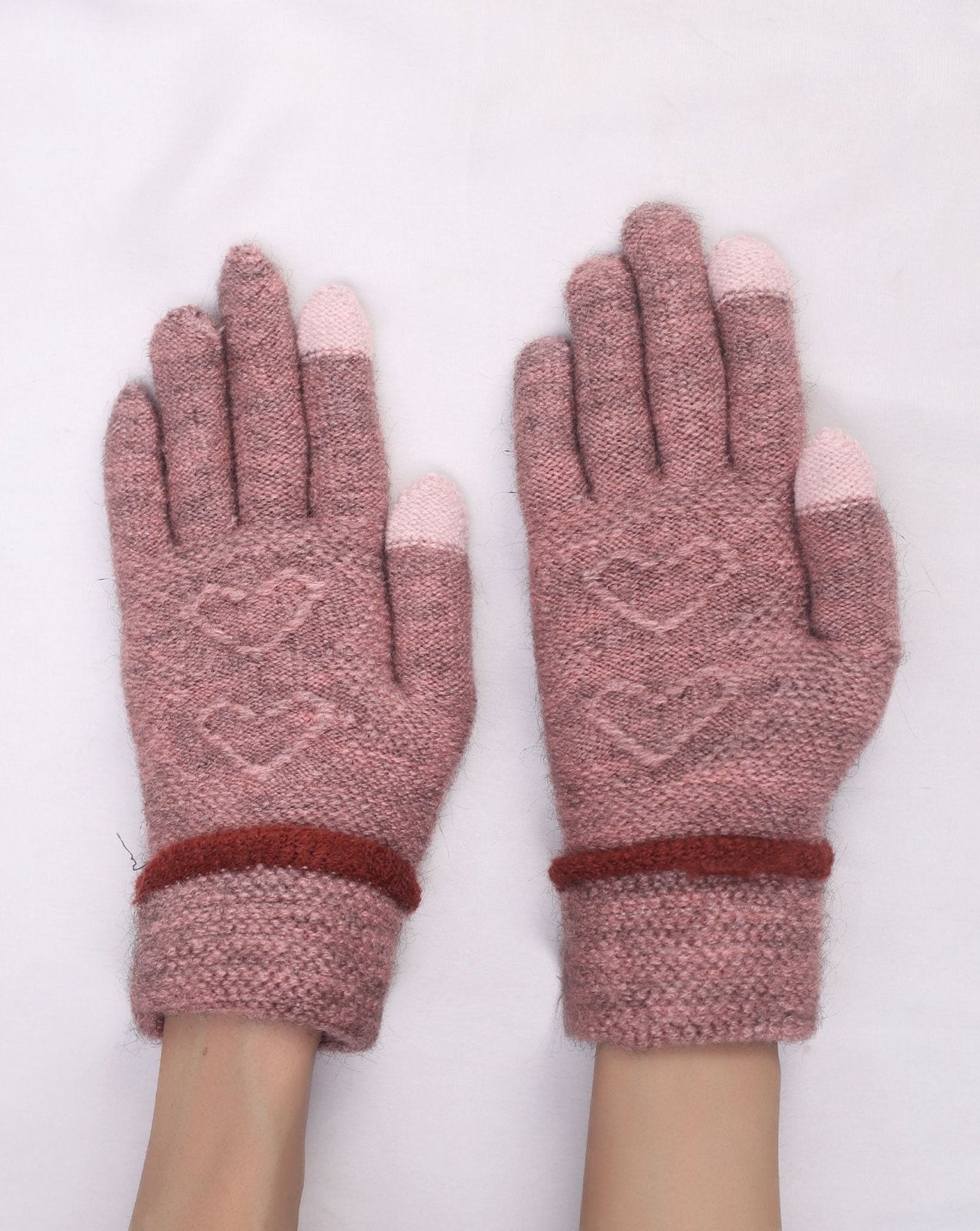 WOOLEN GLOVES - Polkadots - 14143LIC - 223717 - WOOLEN GLOVES