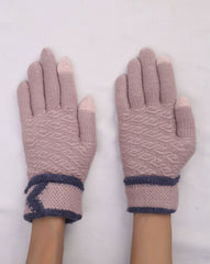 WOOLEN GLOVES - Polkadots - 14146LIC - 223726 - WOOLEN GLOVES