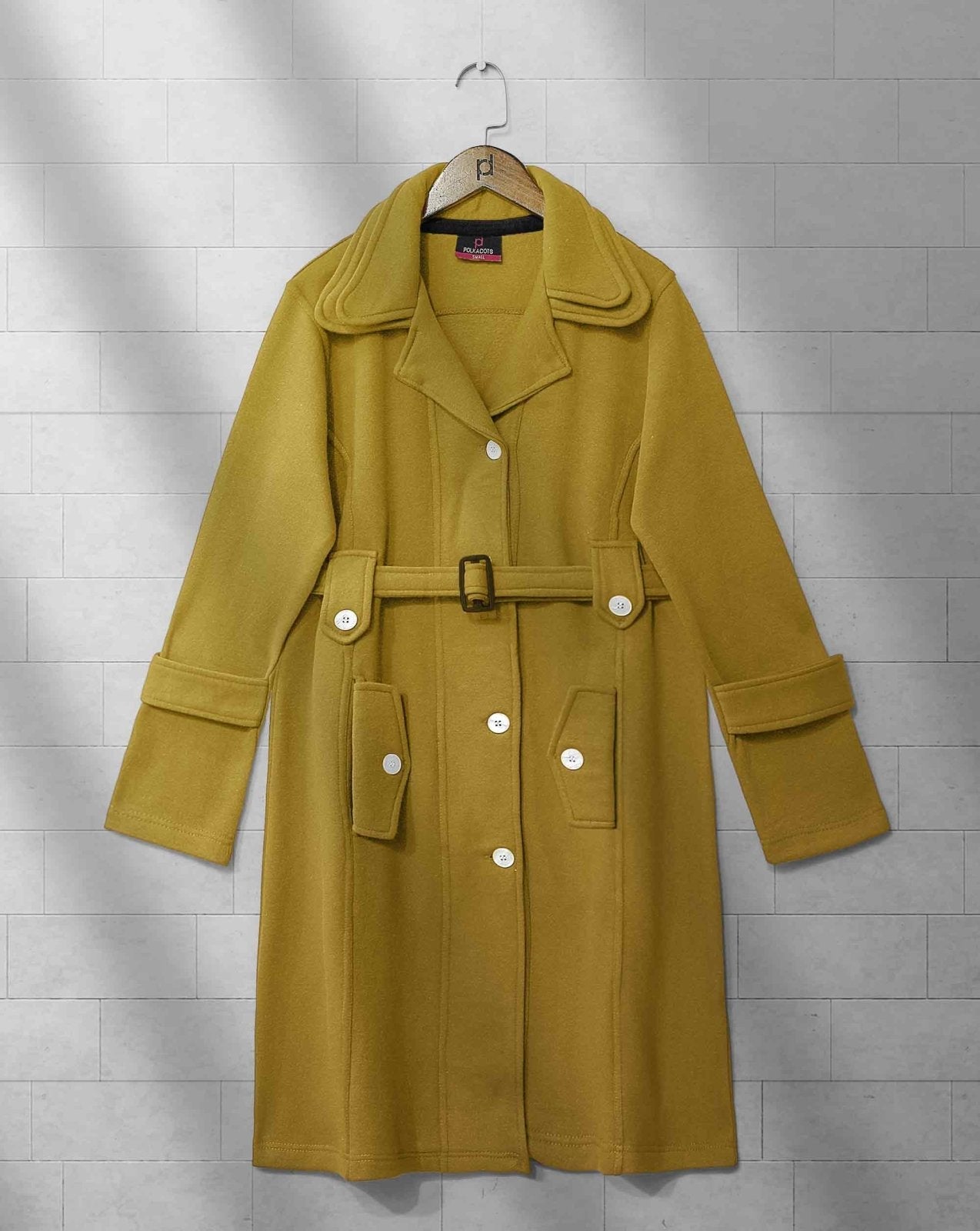 TRENCH COAT - Polkadots - 12961NS-202105 - TRENCH COAT